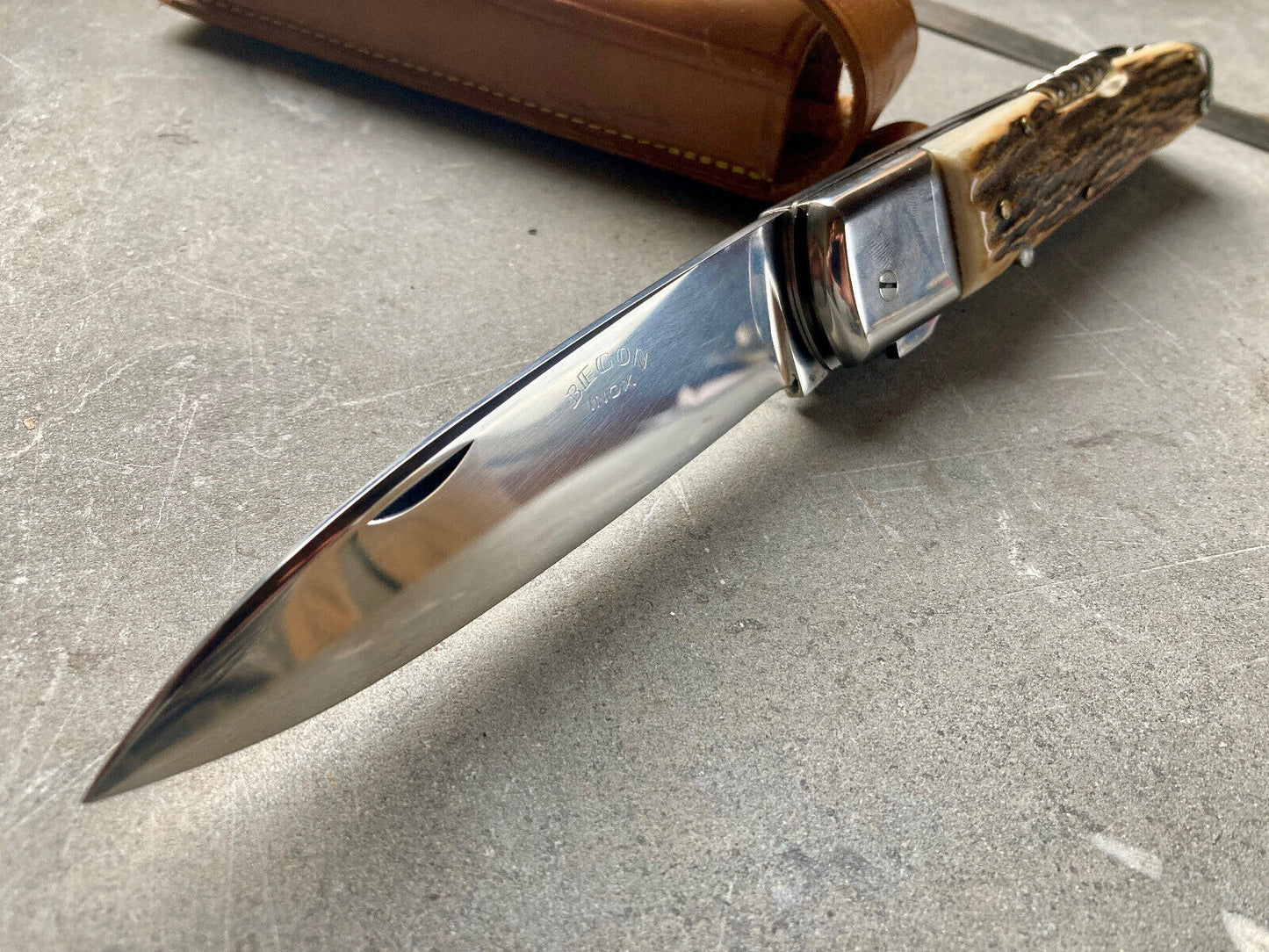 ANCIEN COUTEAU CHASSE "BEGON"  VINTAGE