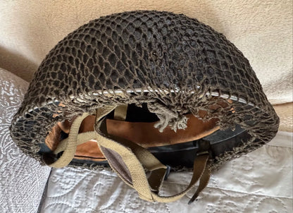 SUPERBE CASQUE GB MK III PARACHUTISTE BRITANNIQUE BMB 1944 SECONDE GUERRE MONDIALE WW2
