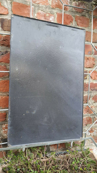 Ancienne Plaque émaillée Chambre syndicale des mines de fer Art France luynes 1