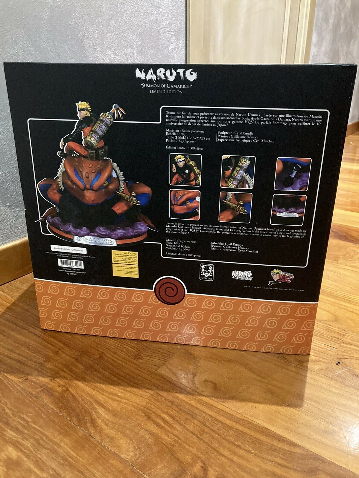 Figurine Tsume HQS Naruto & Gamakichi
