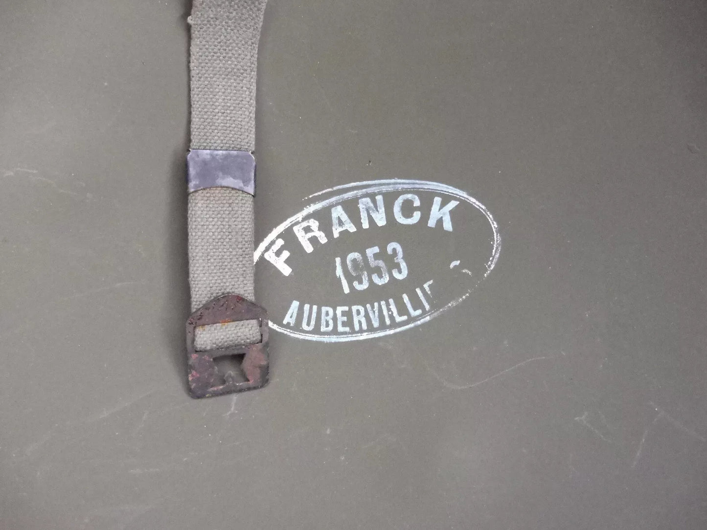 CASQUE PARACHUTISTE COMPLET MODELE 51 ORIGINAL 1953