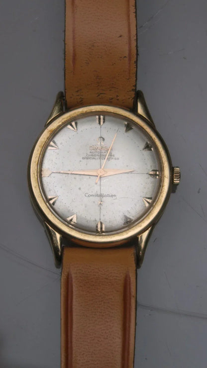 MONTRE OMEGA CONSTELLATION AUTOMATIQUE OR 18 K