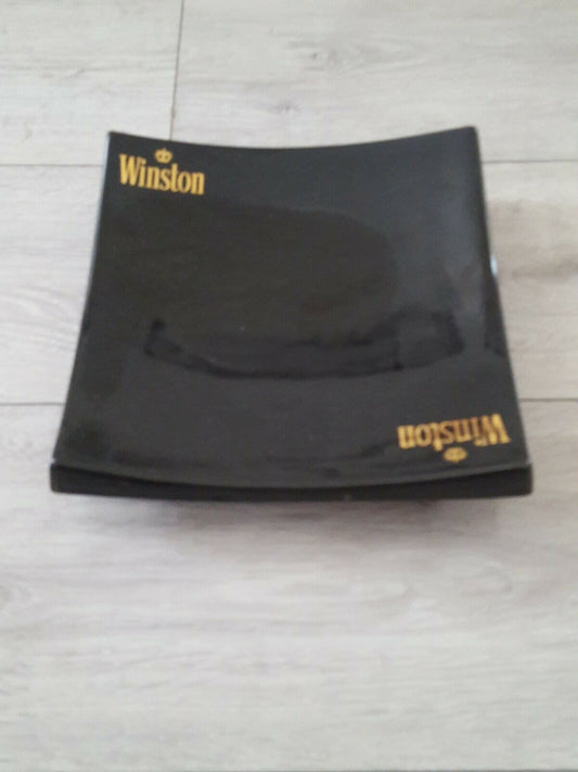 Superbe Grand et gros cendrier Winston caren