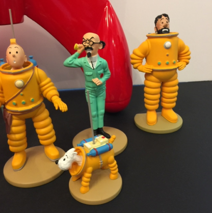 Superbe ensemble Fusée Tintin  Moulinsart