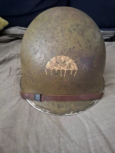 Casque M1 1er RCP Para Libe Liberation Parachutiste WW2